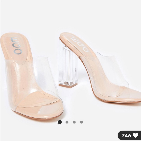 Ego Clear Heeled Sandals - Picture 5 of 5